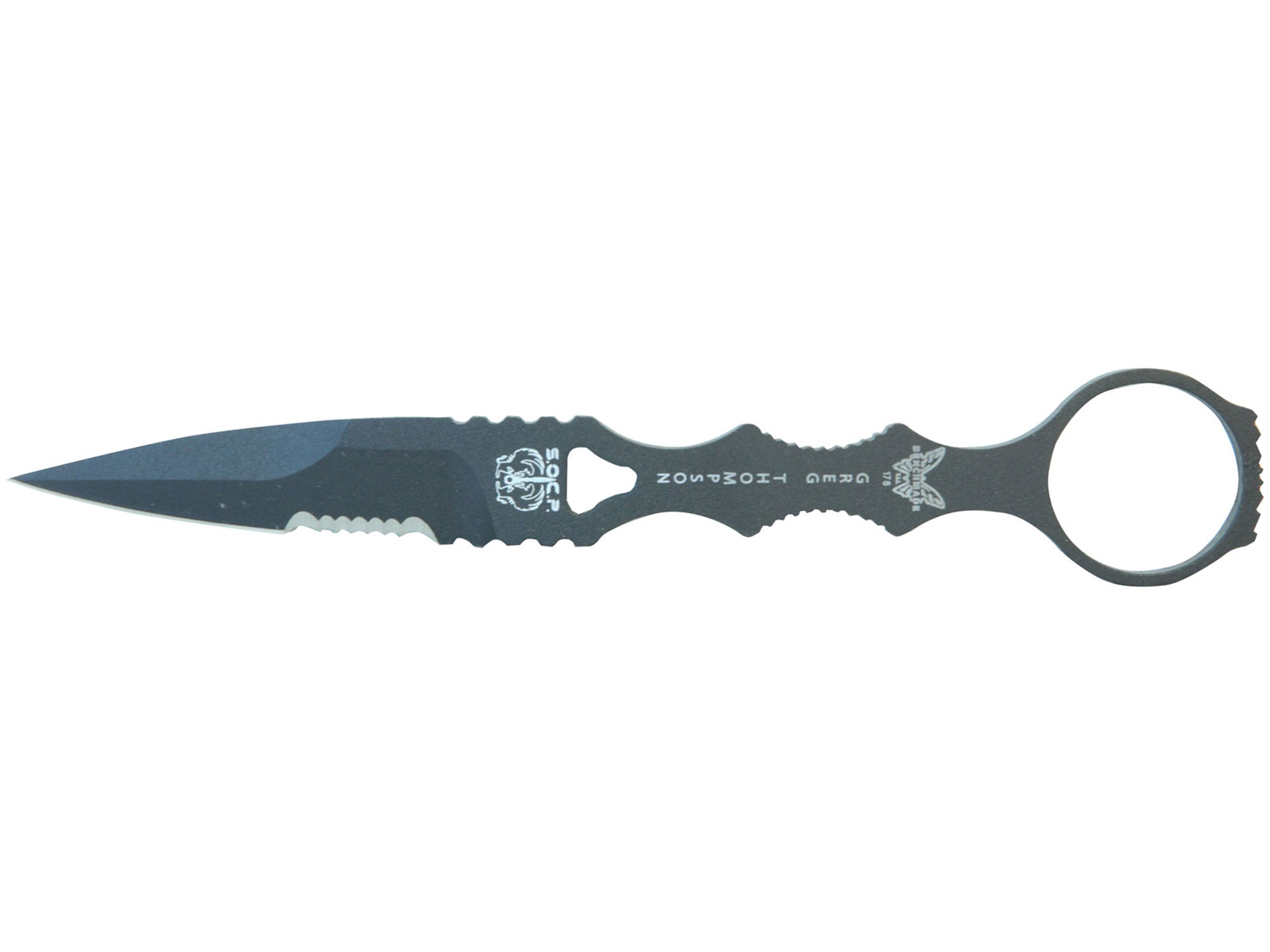 Benchmade 178 SOCP Dagger 7.25 Skeletonized Serrated Drop Point 440C